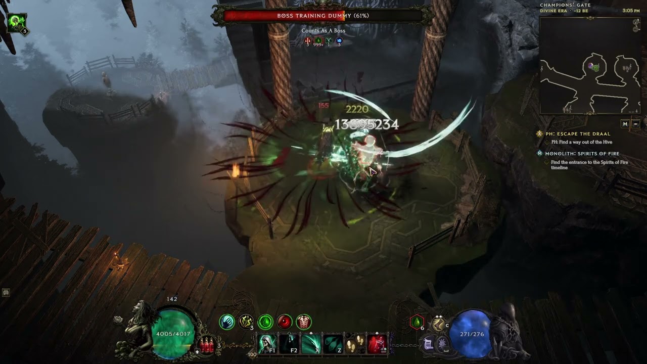 Toxic Lich 43 sec Dummy
