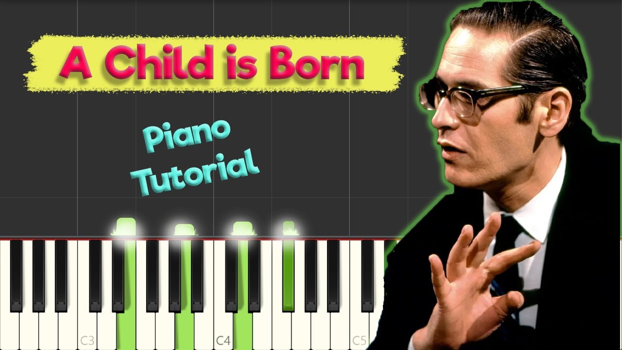 A Child is Born - Jazz Piano Tutorial (inspired by Bill Evans)