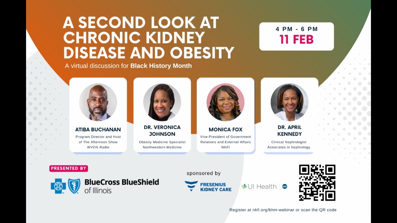 Black History Month Webinar: A Second Look at Obesity and Chronic Kidney Disease