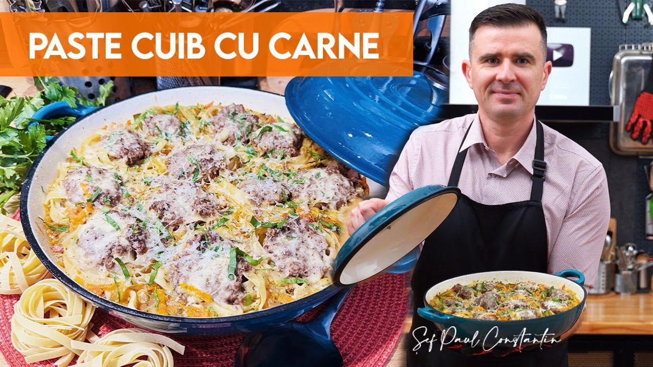 🍝 Cuib de paste cu carne: Un gust care te va cuceri! 🧆 Șef Paul Constantin