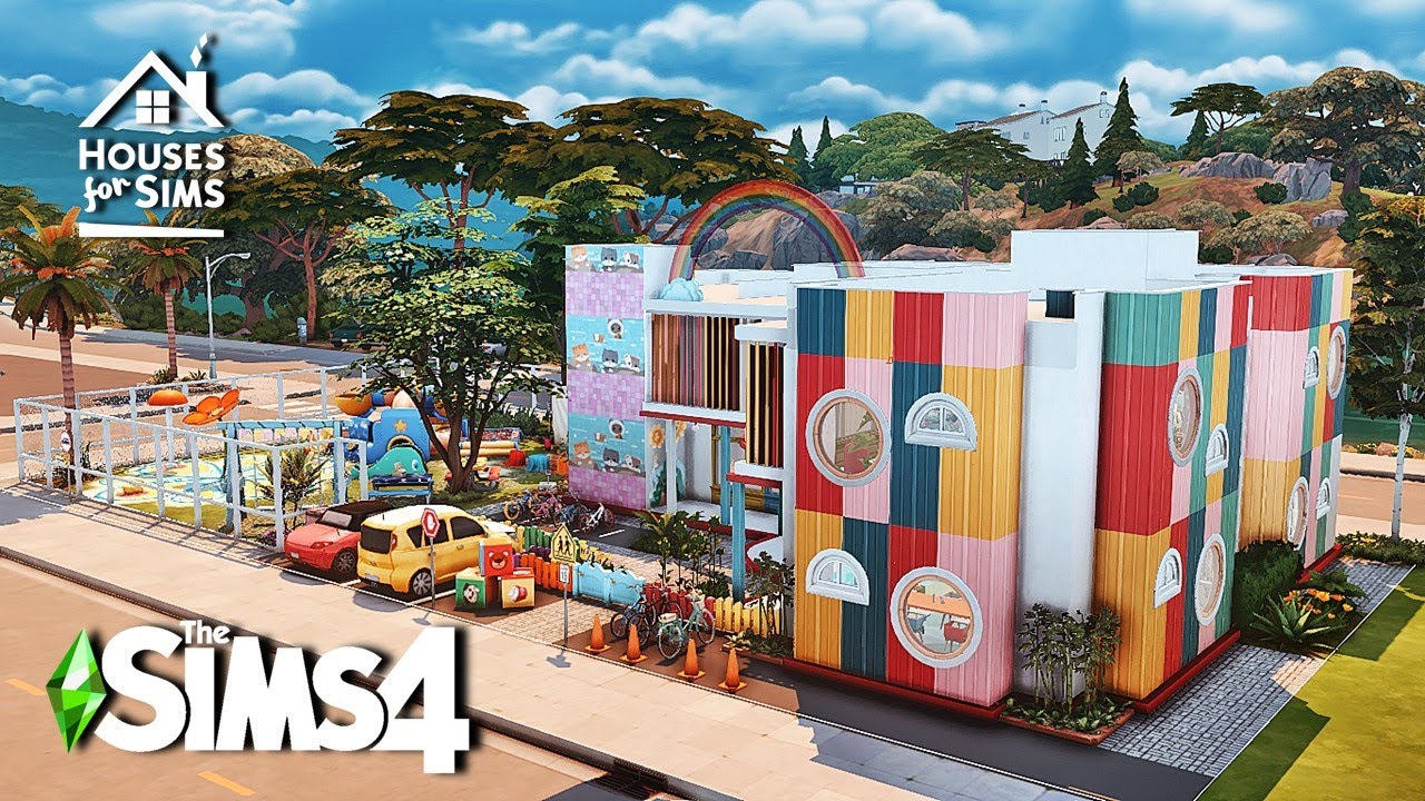 👶CRECHE EM SAN SEQUOIA - SAN SEQUOIA DAY CARE - THE SIMS 4 -  NO CC -