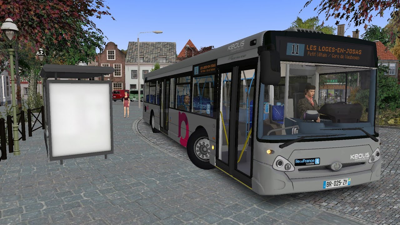 OMSI 2 Addon Grand Paris Moulon ligne 11 en Heuliez 327 2p