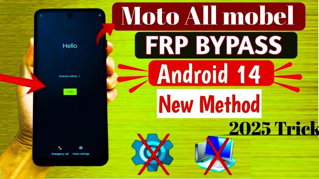 Moto FRP Bypass New Method 2025 👉 | Motorola Google Account Remove | Moto Frp Unlock
