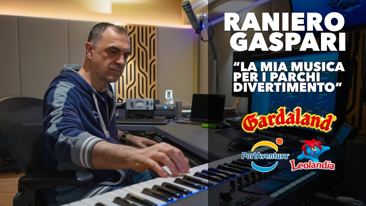 Come nascono le CANZONI di GARDALAND? - intervista a Raniero Gaspari