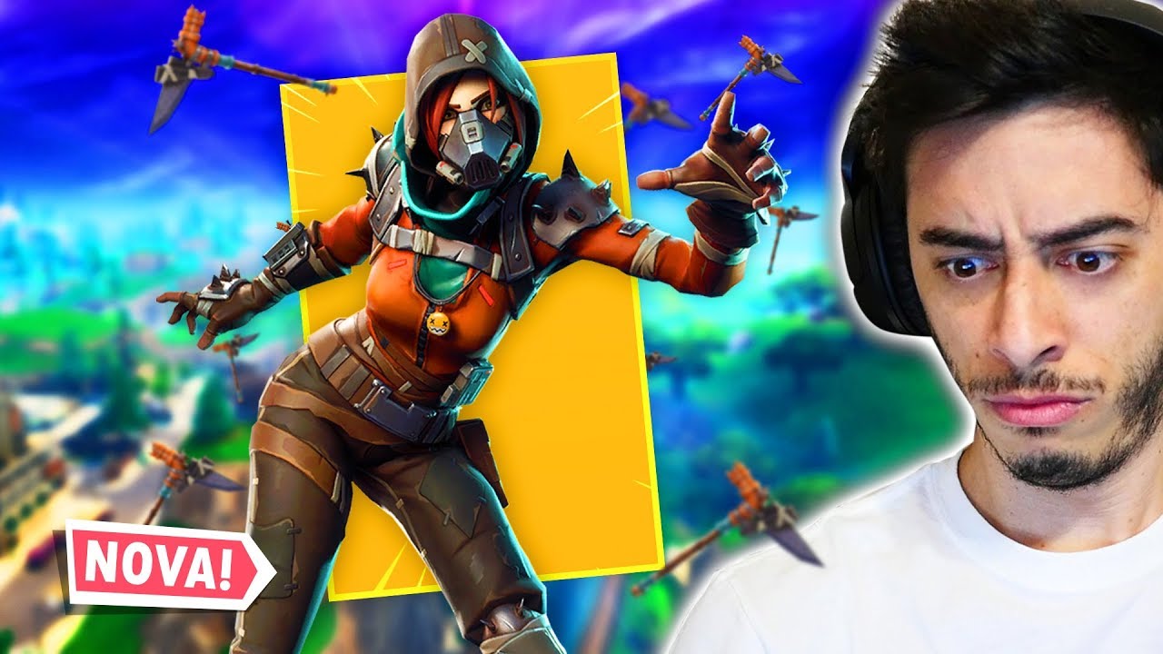 TO VICIADO NESSA SKIN! - Fortnite