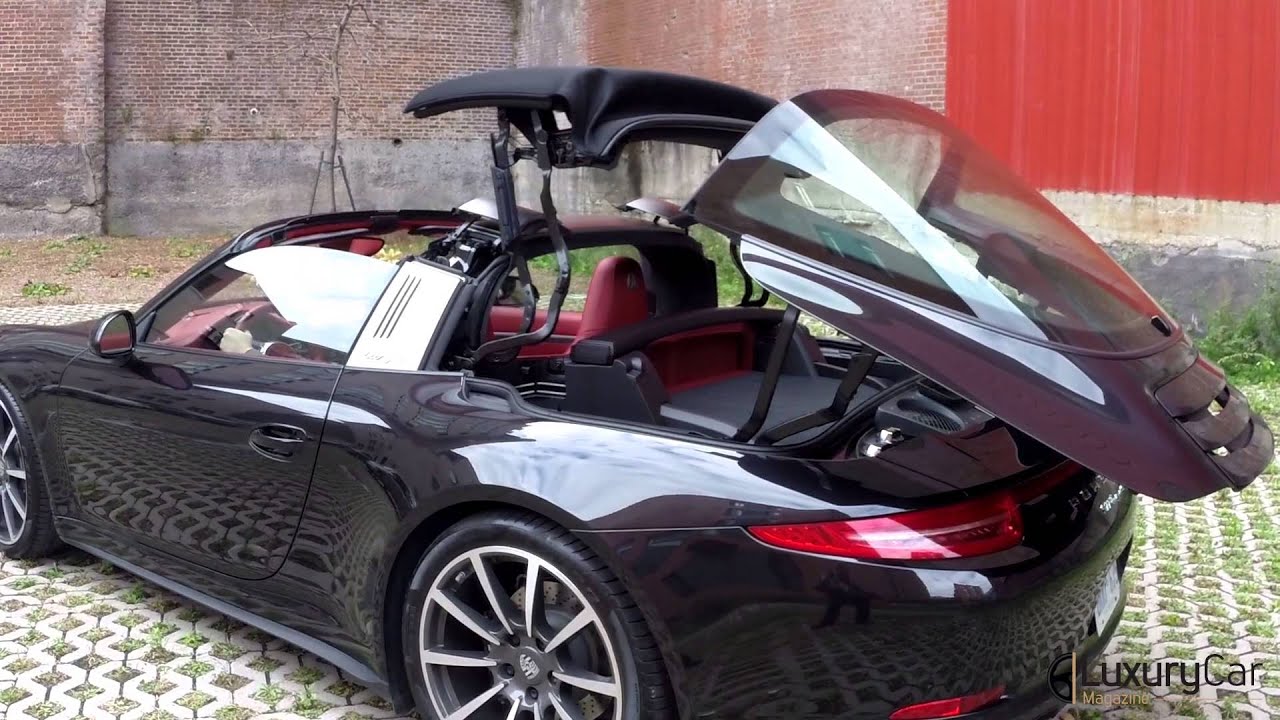 Porsche 911 Targa 4 2015 Toit