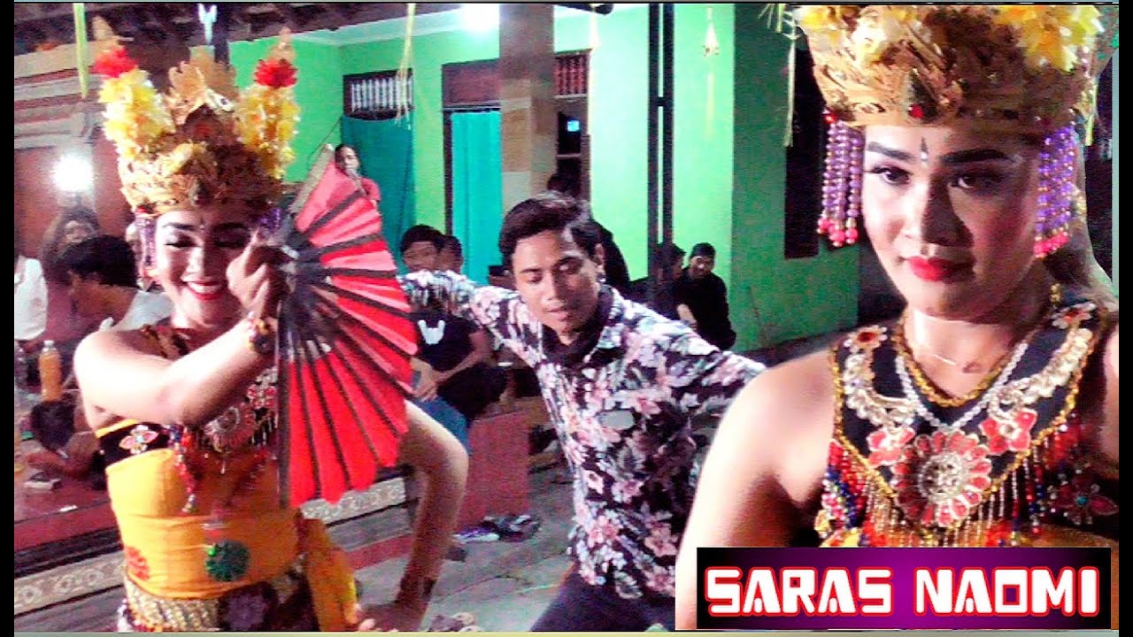 Si cantik Saras semakin di depan | joged bumbung Bali giri swara | joged cantik