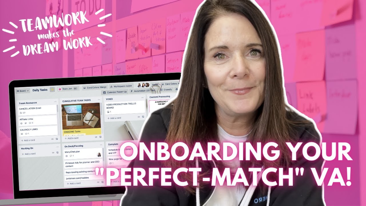 Onboarding a Virtual Assistant