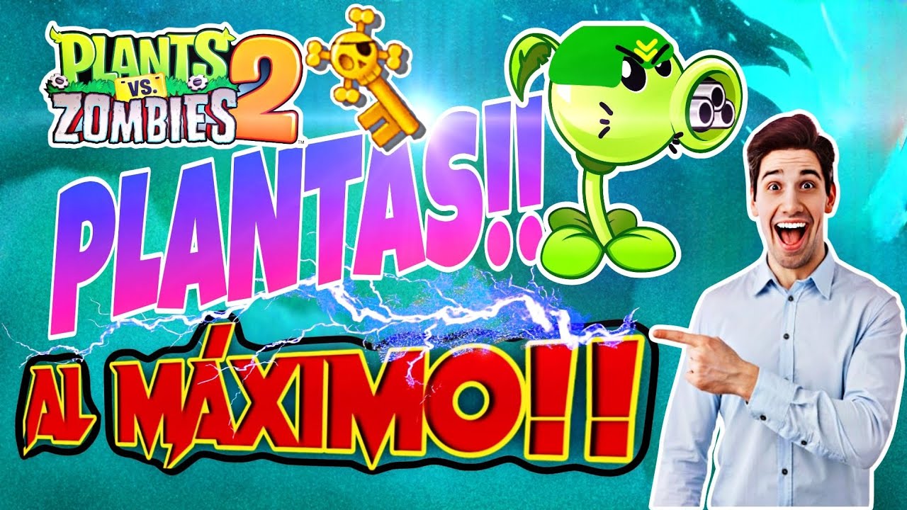 PLANTAS VS ZOMBIES 2 - Plantas al máximo - MARES PIRATAS COMPLETO 
