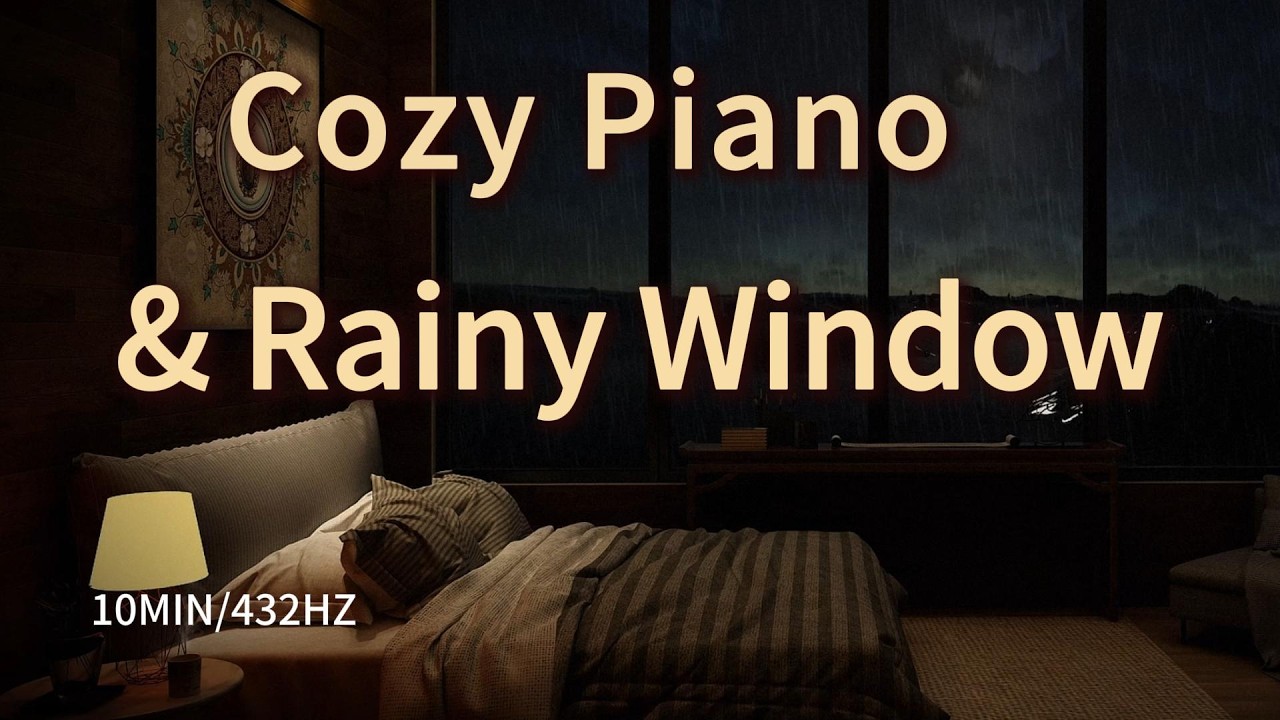 Cozy Piano & Rainy Window