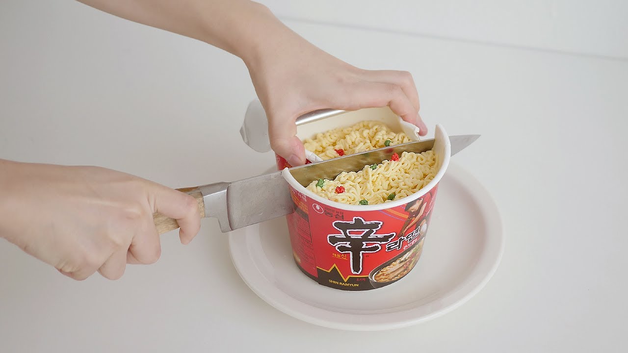컵라면 케이크
