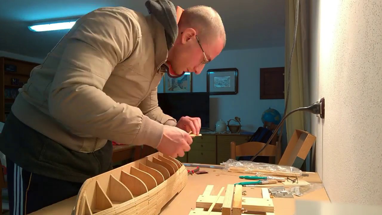 Amerigo Vespucci Marina Militare 1930 - modellismo navale - costruzione dello scafo pt.1