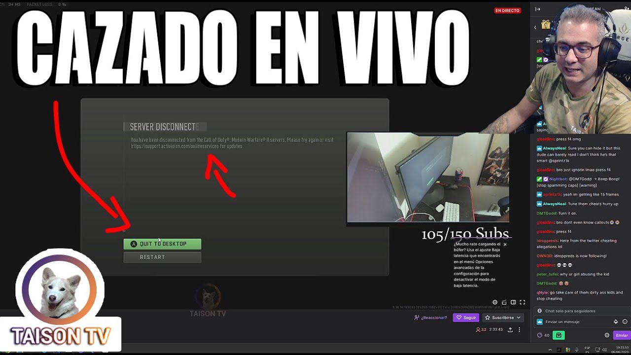 Cazado en Rankeds con Wallhack y Le Banean en Directo mientras grabo el video GENIAL
