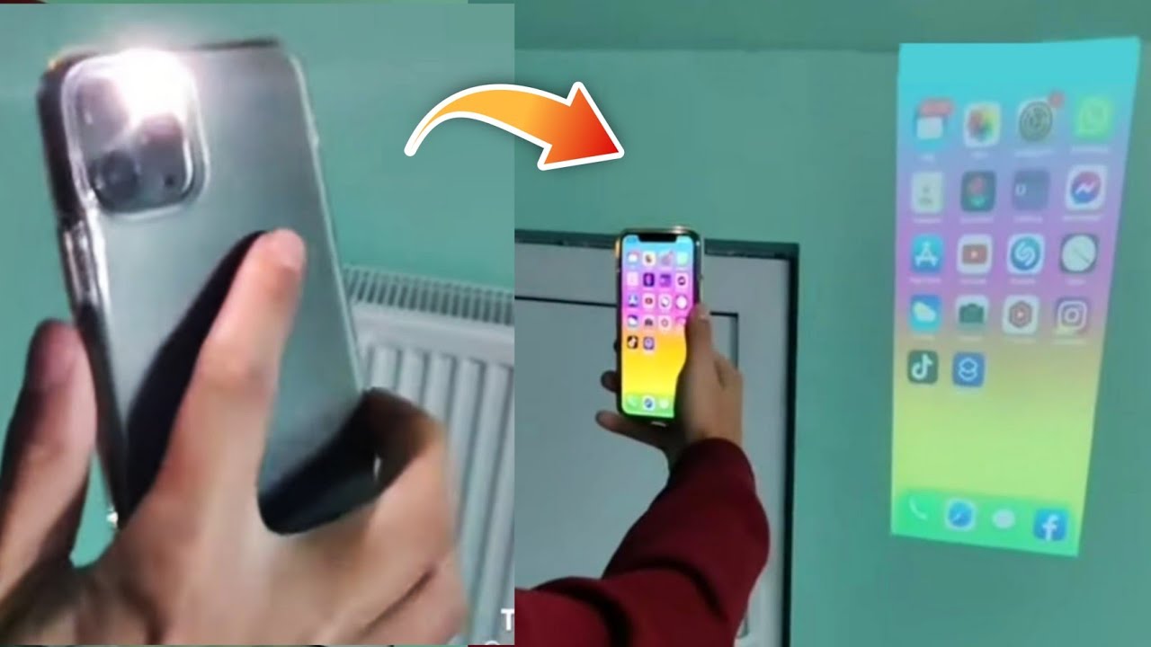 Учебное пособие по приложению Mobile FlashLight Projector для мобильных устройств💯😱 | Видеопроект...