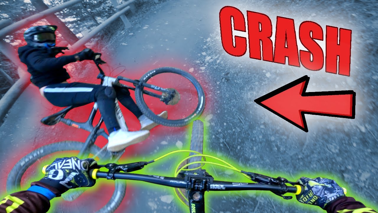 Mein CRASH im Bikepark | R.I.P. Canyon Bike (Rahmen kaputt)