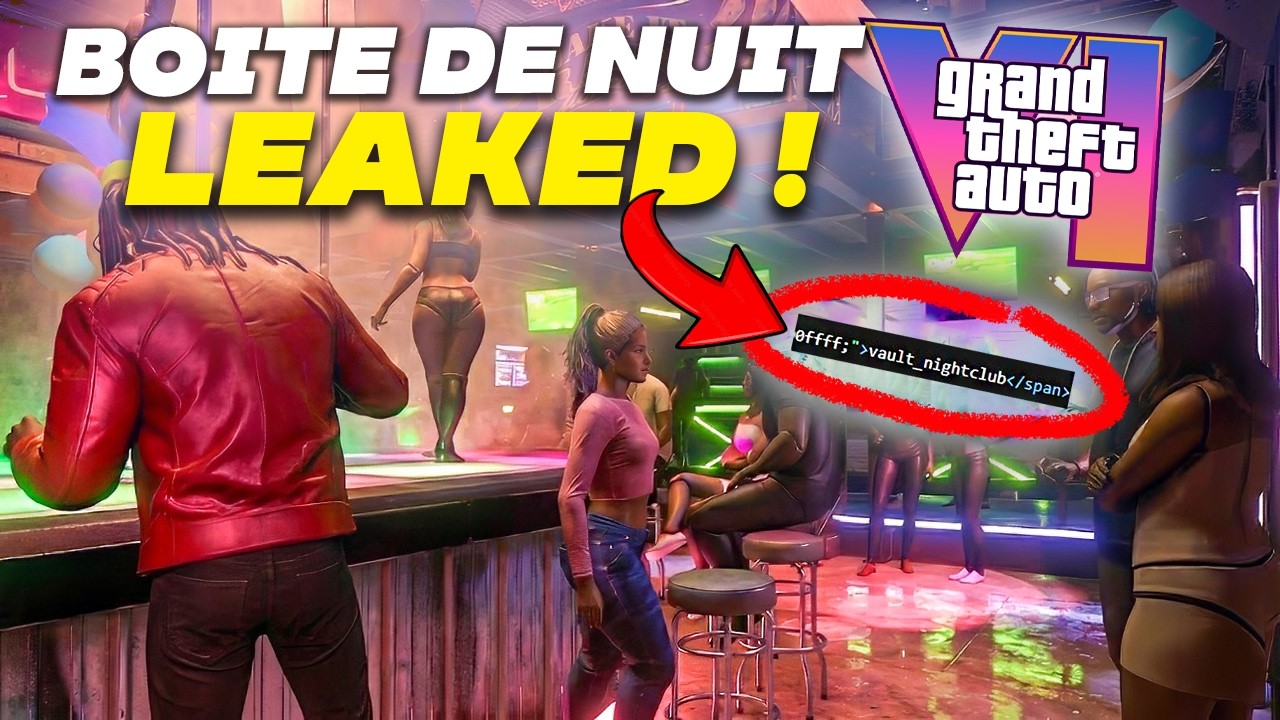 GTA 6 : VOTRE FUTUR QG EST DANS CETTE BOÎTE DE NUIT ! (Vault Night Club Leak)