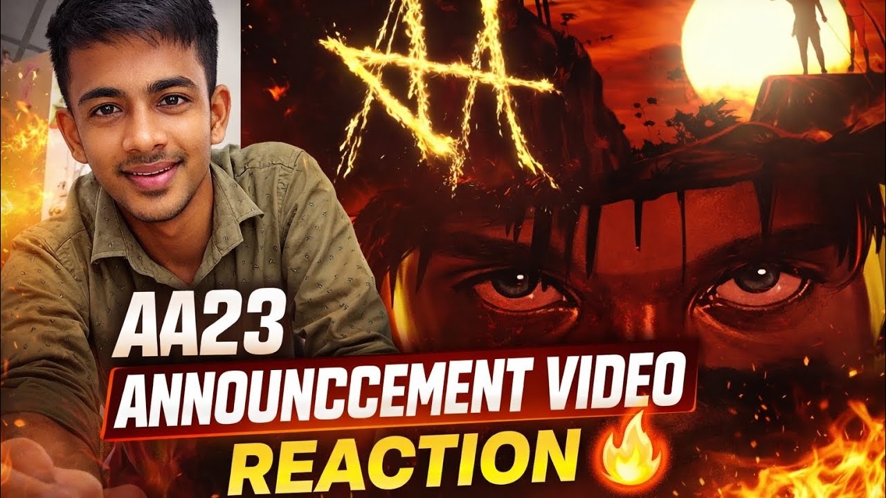 AA23 Announcement Video Reaction 🔥 | Allu Arjun x Lokesh Kanagaraj | Anirudh | Mythri