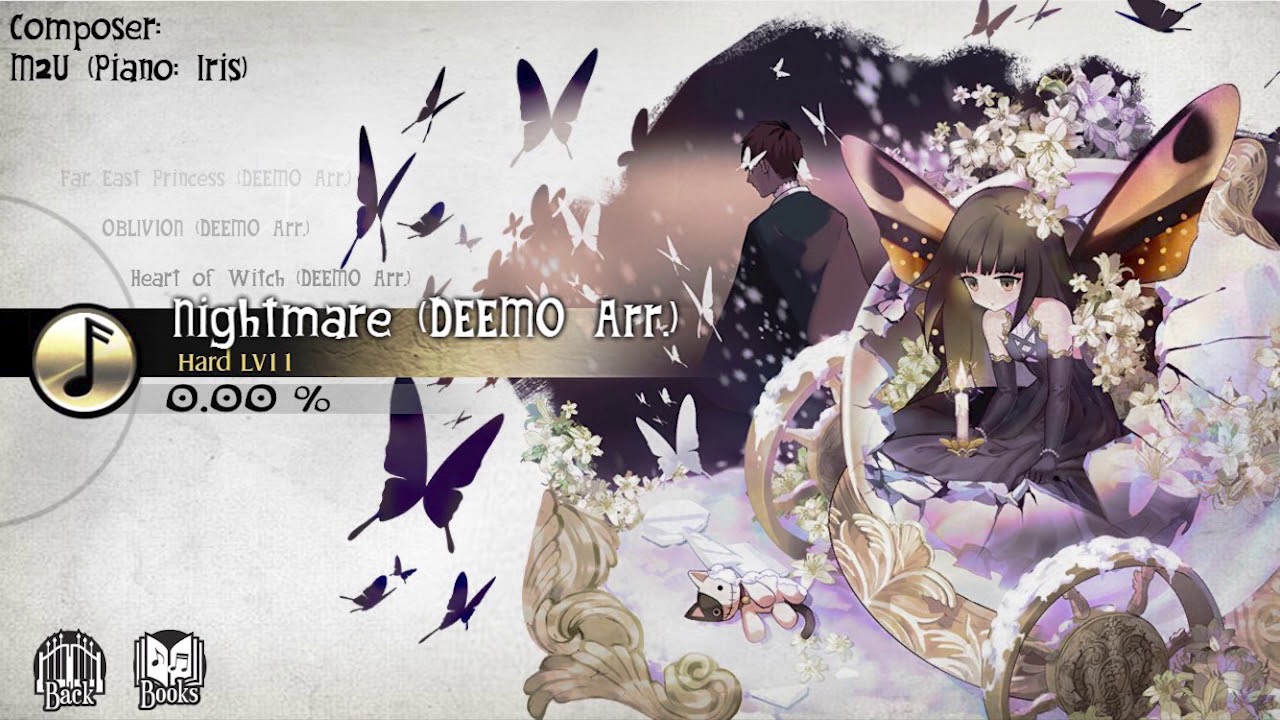 [Deemo/DJMAX Respect] Nightmare (DEEMO Arr.) - M2U (Piano: Iris)【音源】 【高音質】