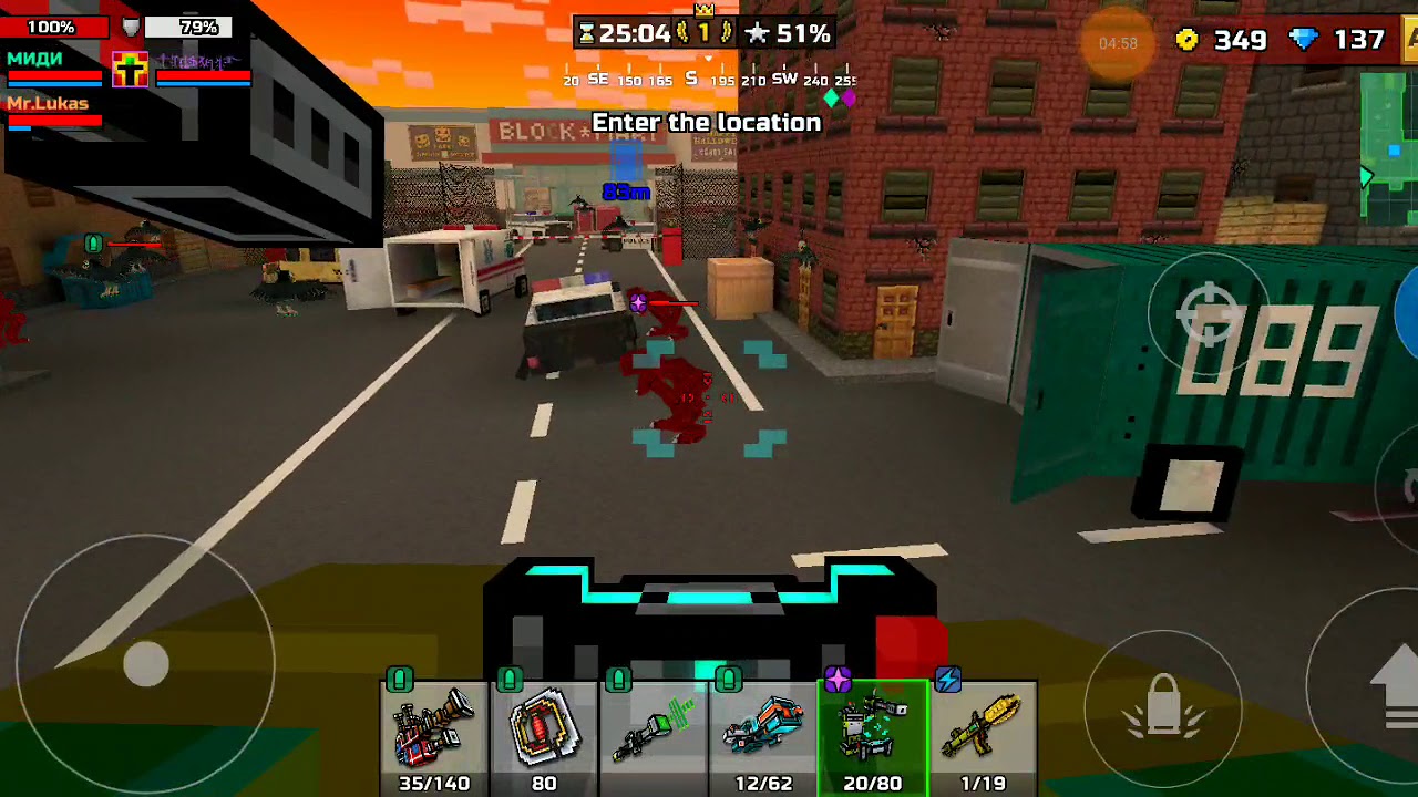 Pixel Gun 3D - Raids Gameplay (Hard) + My Birthday