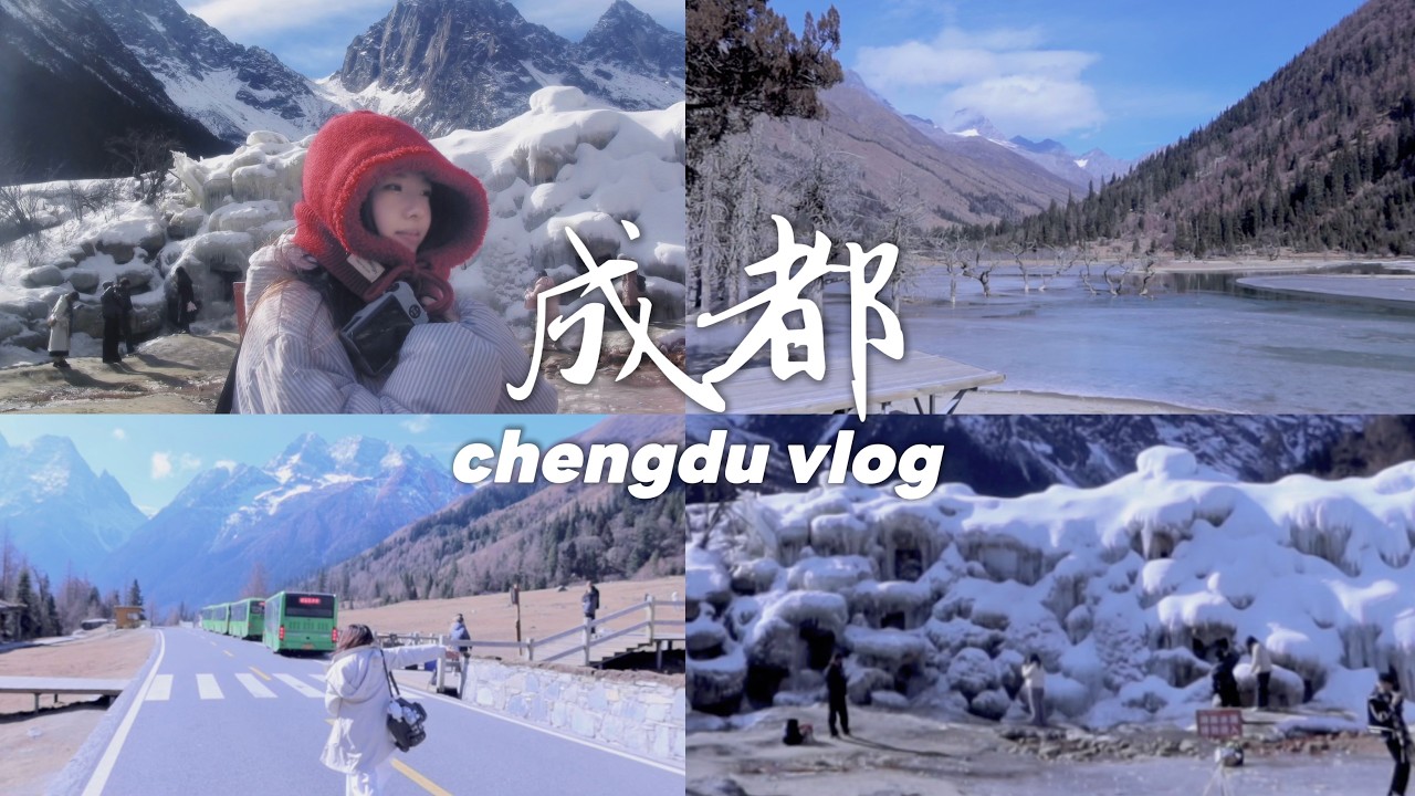 chengdu healing mountain vlog | china's swiss alps, relaxing self-guided trip