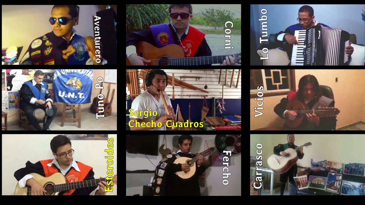 Bésame mucho versión tuna Con Sergio Checho Cuadros