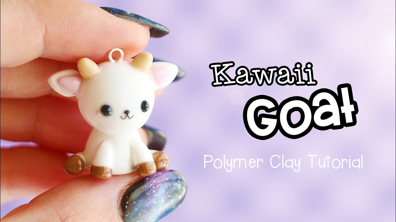 Kawaii Goat│Polymer Clay Tutorial