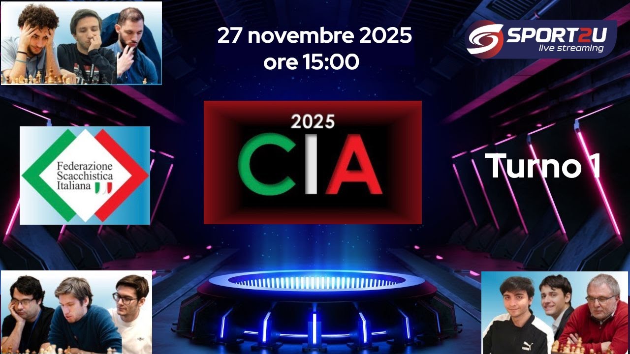 Scacchi: Campionati Italiani Assoluto e Femminile a Spilimbergo