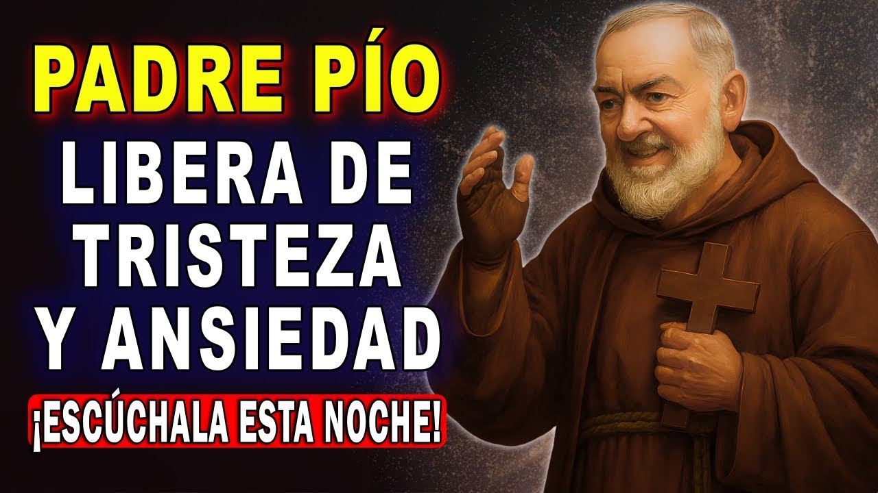 💖PADRE PÍO: 3 CLAVES ESPIRITUALES URGENTES PARA LIBERARTE DEL MIEDO Y LA ANSIEDAD 🙏