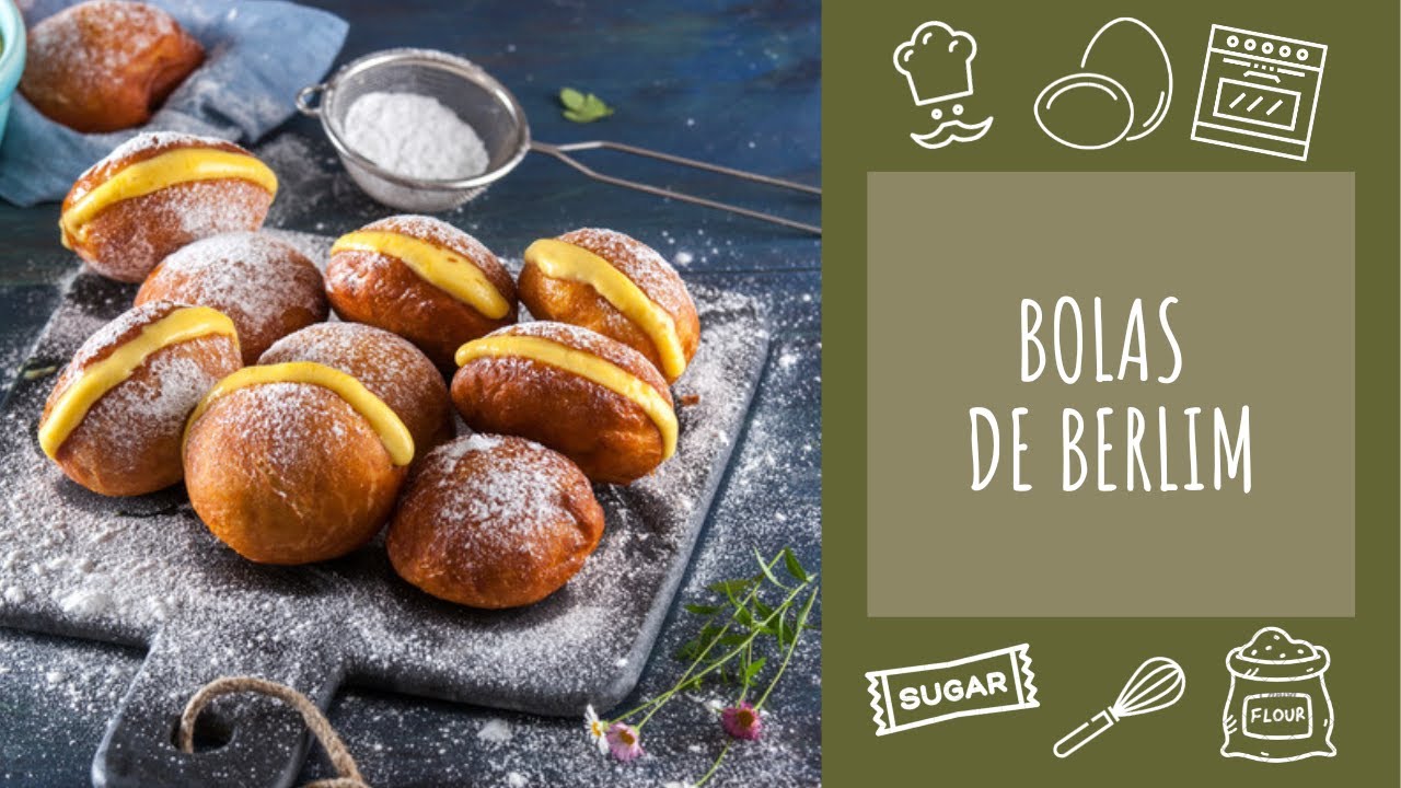 Bolas de berlim (receita deliciosa) - TeleCulinária