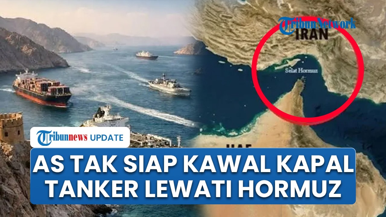 Sempat Ditantang IRGC, Kini AS Akui Belum Siap Kawal Kapal-kapal Lewati Selat Hormuz