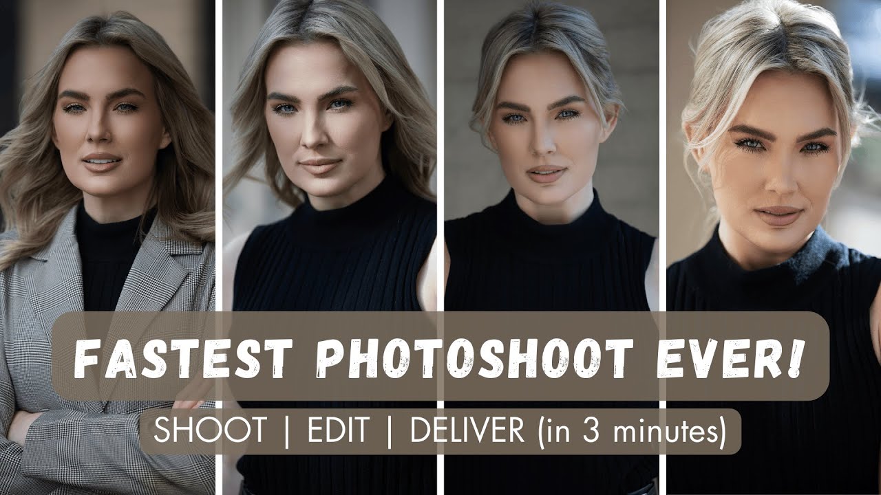 Behind the Scenes | The Fastest Photoshoot EVER!