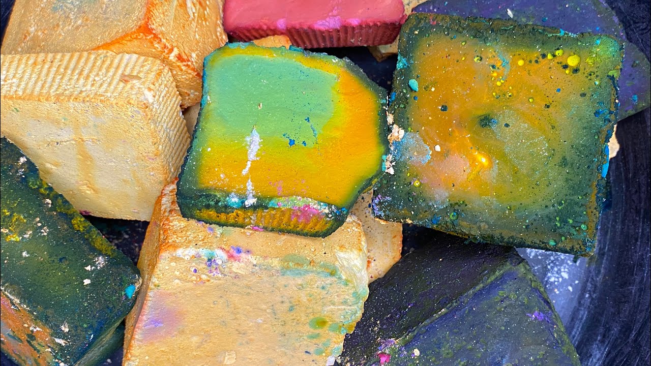 Vibrant Dyed Blocks - Crunchy - Color Series from months ago
