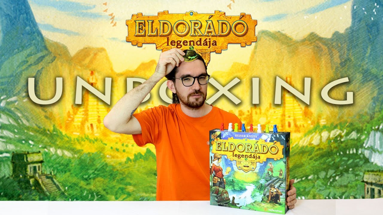 Eldorádó legendája társasjáték (exkluzív kiadás) 📦 UNBOXING