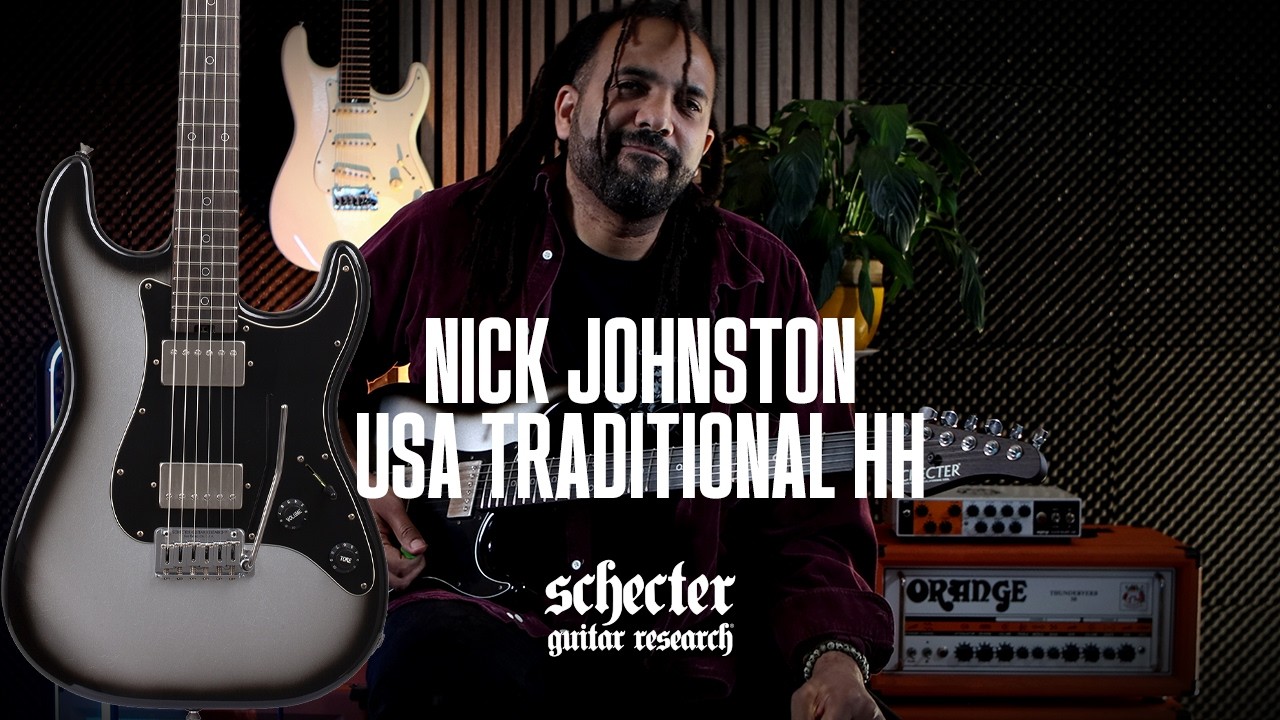 Schecter Nick Johnston USA Traditional HH | Guitar Demo & Playthrough feat.  @alexandreash   !