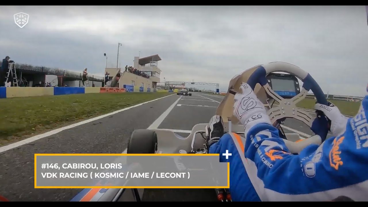 Onboard Loris Cabirou at Angerville