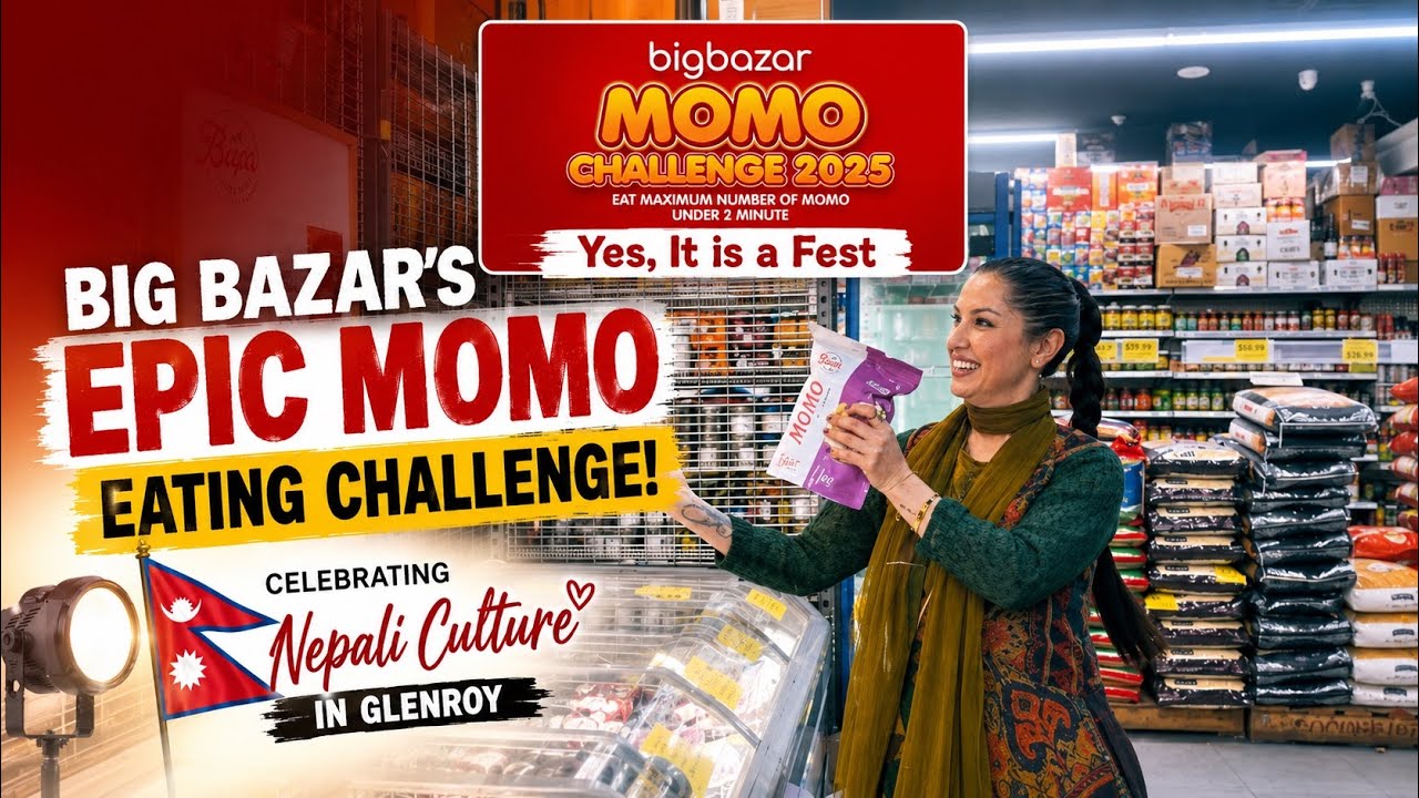 NEPAL LOVES MOMO! Welcome To The BIG BAZAR Momo Fest in GLENROY