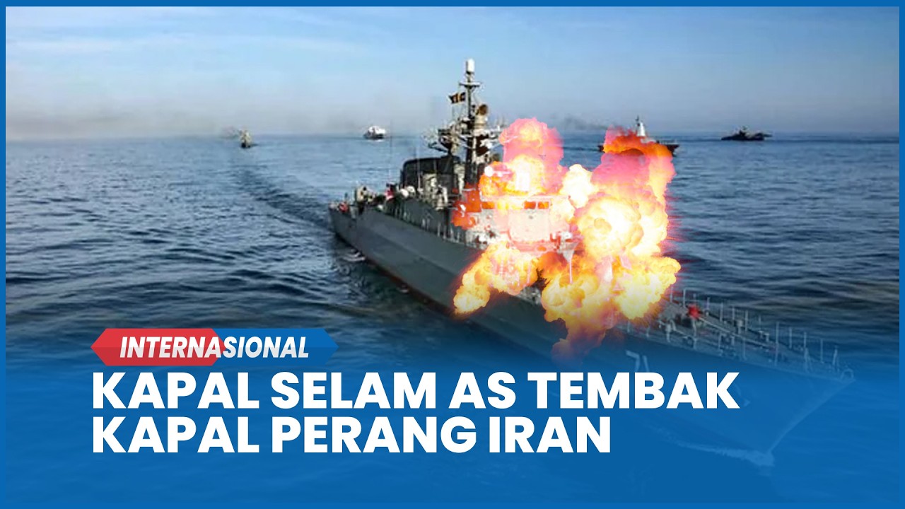 Detik-detik Kapal Selam AS Tenggelamkan Kapal Perang Iran di Laut Sri Langka
