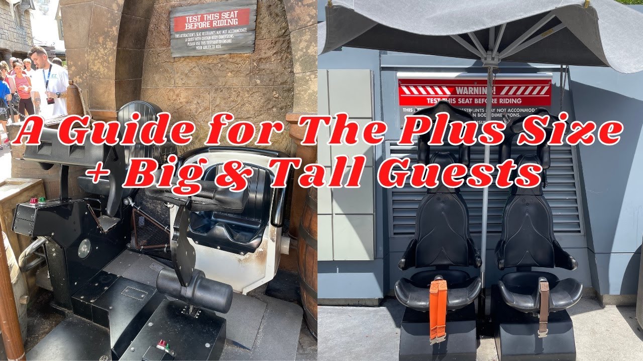 A Guide for the Plus Size + Big &  Tall Guests at Universal Islands of Adventure