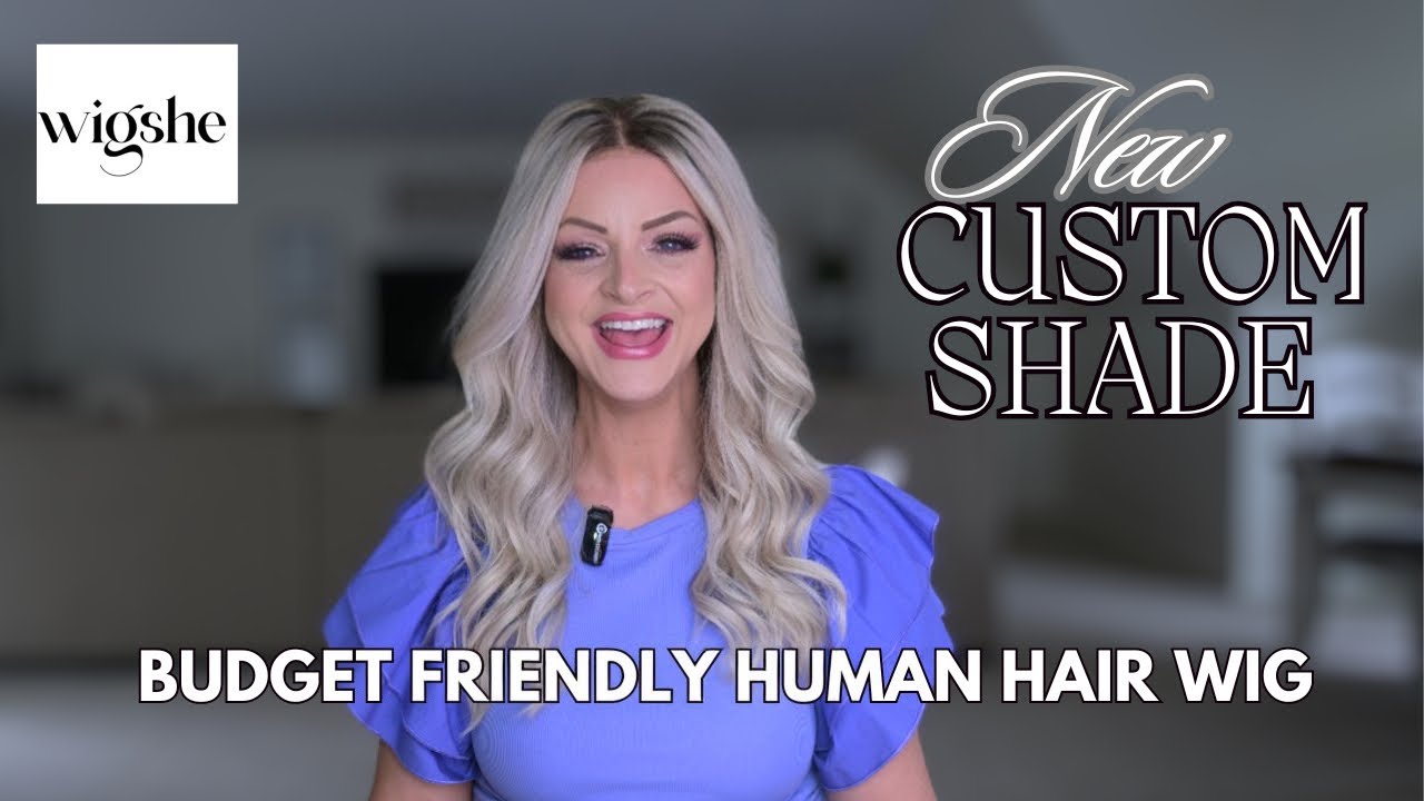 WIGSHE human hair wig review! I am MIND BLOWN 🤯 at this affordable human hair wig! NEW shade/ WIG075