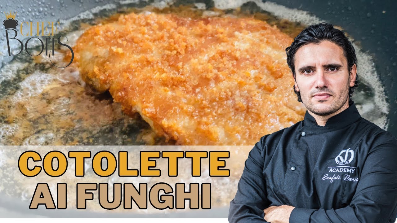Cotolette vegan di funghi pleurotus