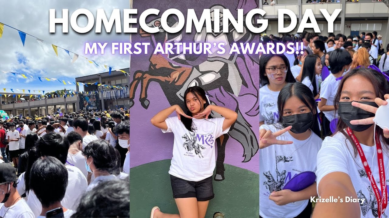WAIPAHU HOMECOMING DAY 2022 + arthur’s awards | Krizelle’s Diary