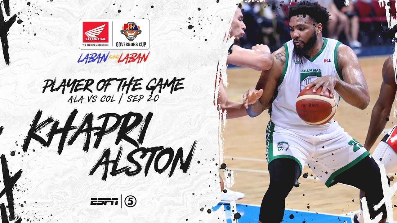 Best Player: Khapri Alston | PBA Governors’ Cup 2019