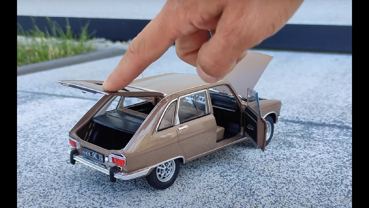 RENAULT 16 TX 1974 NOREV 1:18 SCALE METAL MODEL unboxing