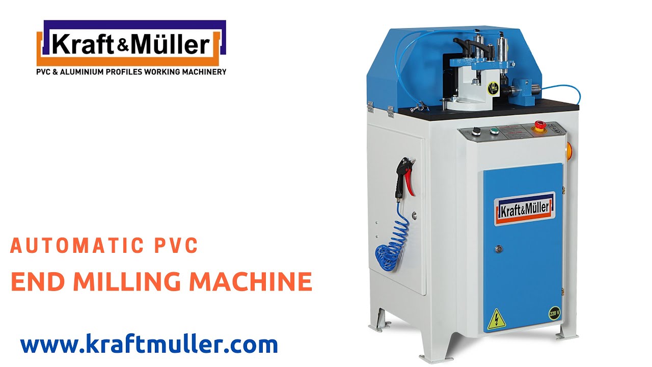 AUTOMATIC END MILLING MACHINE FOR UPVC AND ALUMINIUM PROFILES