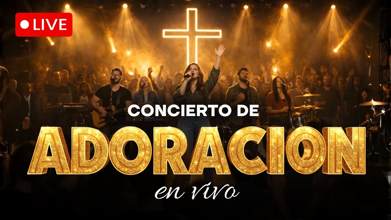 🔴 Noche de Adoración Cristiana en Vivo | Concierto de Gratitud que Toca el Alma