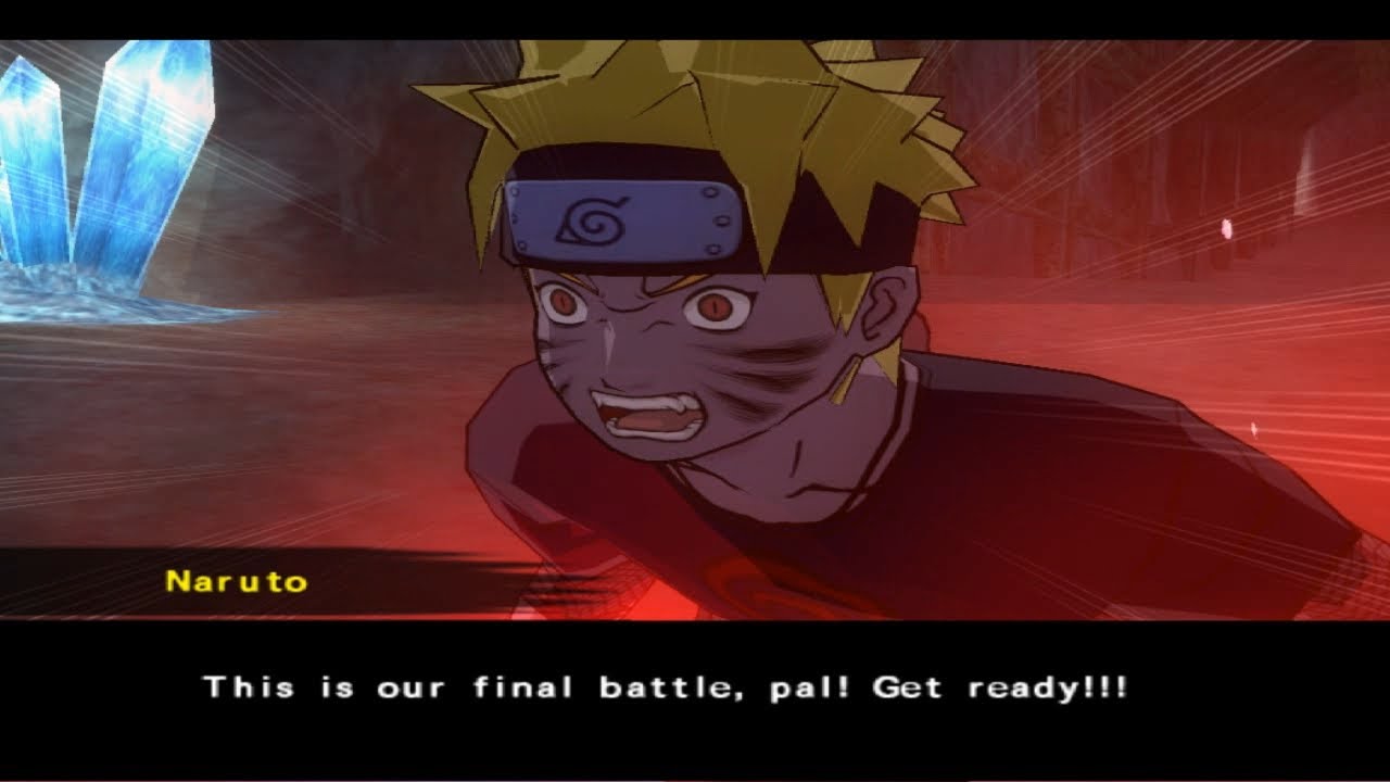 (PCSX2) Naruto Shippuden Ultimate Ninja 4 Walkthrough Part 6 Black Shadow Boss Battle ( Arc Ending)