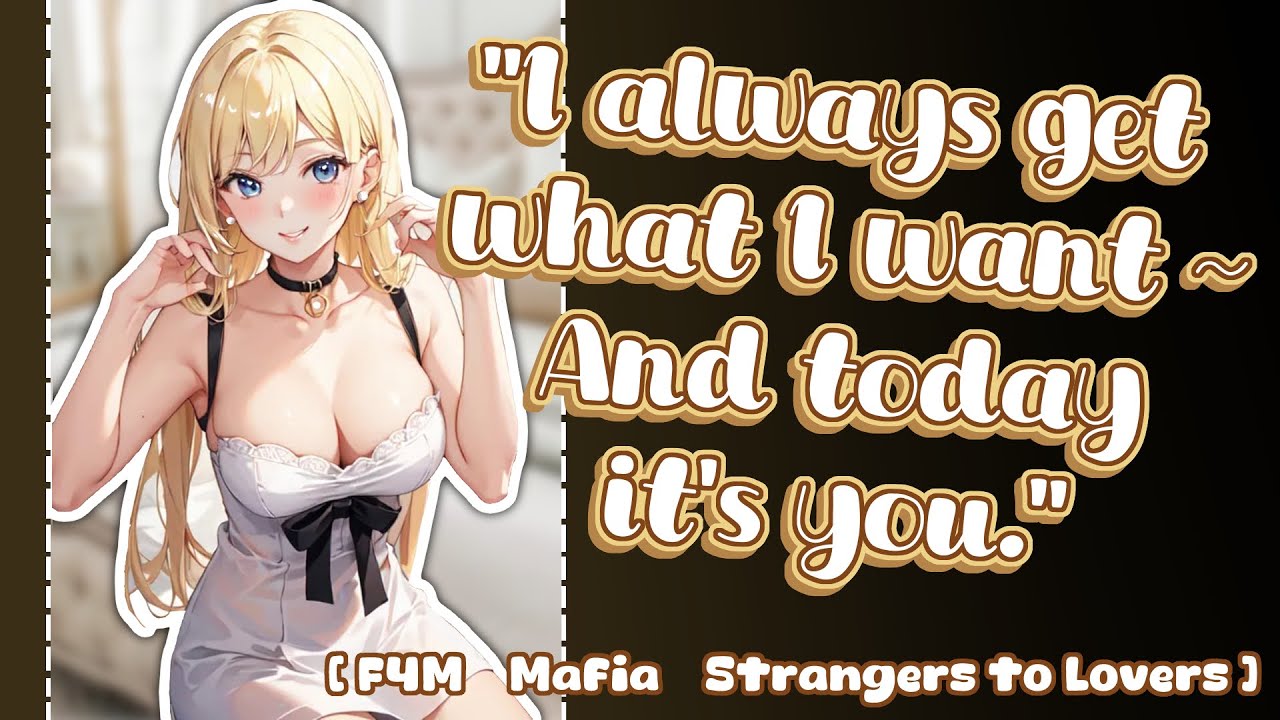 You are the new Toy for the Mafia Boss's Daughter🤍🪽~ [F4M Mafia Roleplay ASMR]