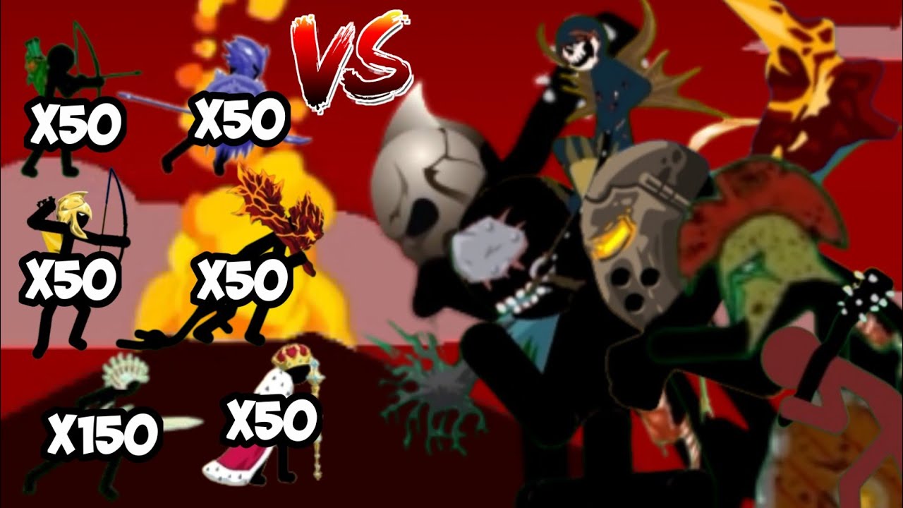 All Stick War Legacy Giants Vs Every Stick Unit Army | CoolStick