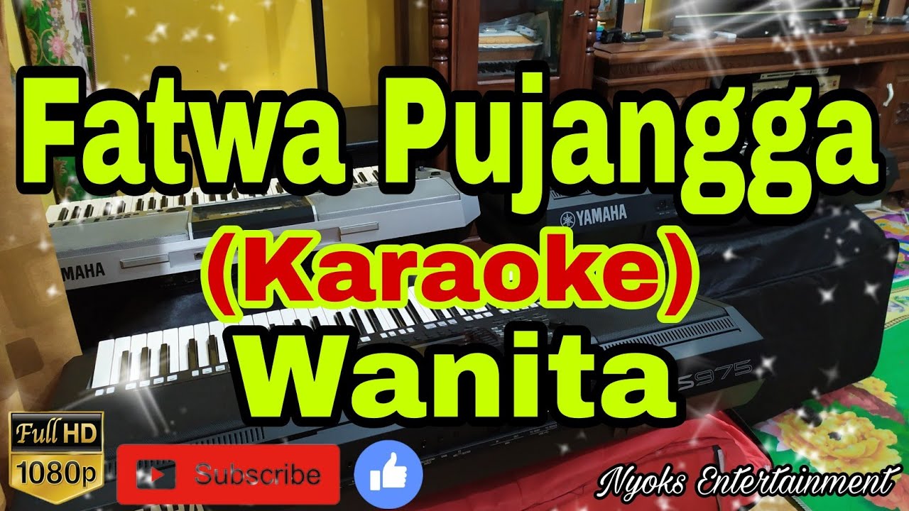 FATWA PUJANGGA (KARAOKE) Melayu Nada Wanita || A minor