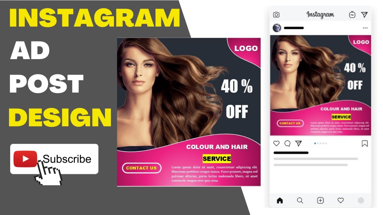 How to Make a Advertising (AD) Design IN MS Word || How to Create a Instagram Business AD Design.